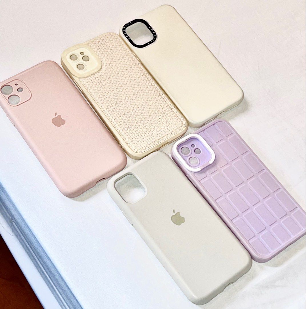 iPhone 11 Cases (Bundle) (Category: Cases & Sleeves) located in Angeles City. Submitted by lovedbymm.c (Listing ID 1410203847, Image 1). Description: Cleaned and sanitized already! Accidentally collected lots of cases back when I had my iPhone 11. .