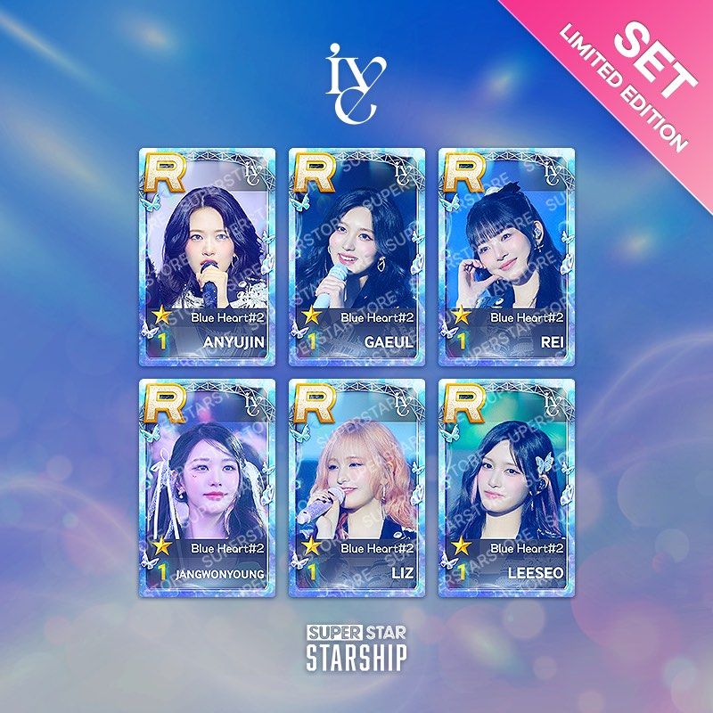IVE Superstar starship 遊戲卡代購IVE小卡特典聖誕pop up, 興趣及遊戲