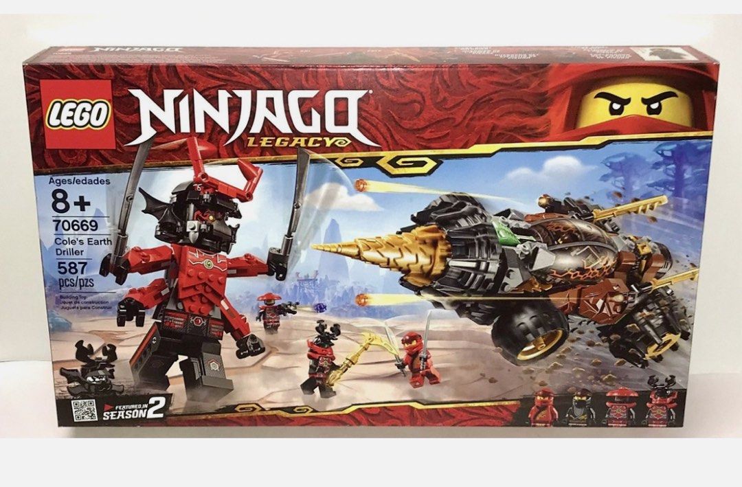 LEGO Ninjago Legacy Cole's Earth Driller 70669, Hobbies & Toys, Toys ...