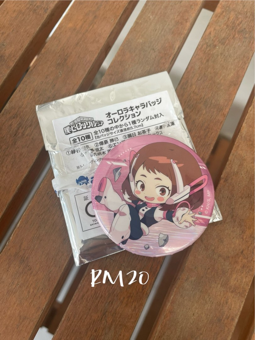 MHA Uraraka Ochaco Badge, Hobbies & Toys, Collectibles & Memorabilia ...