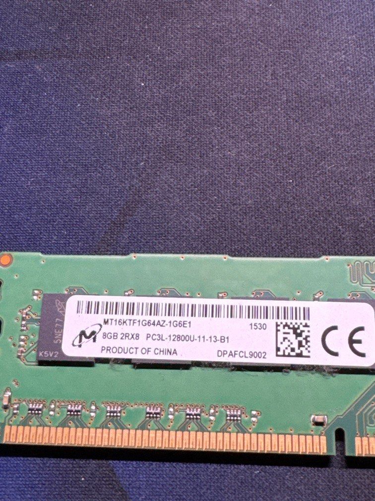 Micron 8GB DDR3L RAM, Computers & Tech, Parts & Accessories, Computer ...