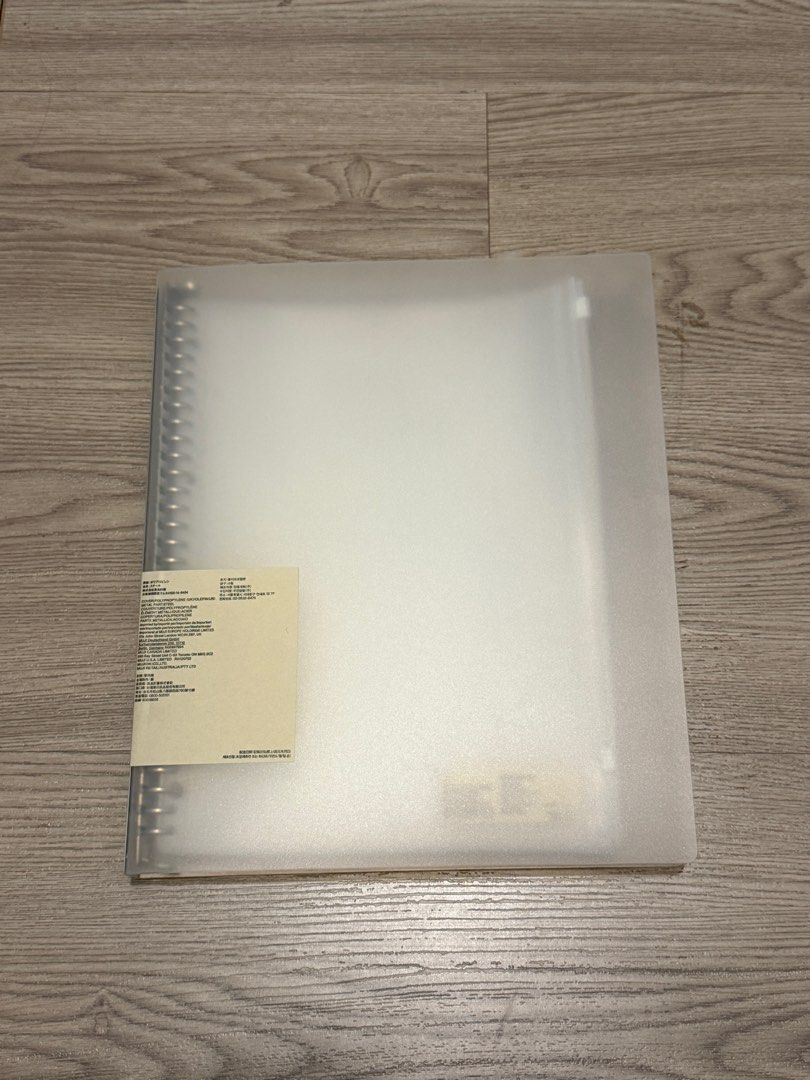 Muji A4 Binder Metal Rings (Category: Stationery & School Supplies) located in Makati City. Submitted by secondlife.inventory (Listing ID 1410293101, Image 2). Description: TAKE ALL FOR ₱450 Muji A4 Binder Brand New Unused With Receipt Sold in store for ₱325 Selling ₱200 A4 Pouch 6pcs take all for ₱250 No more haggling BGC pick up .