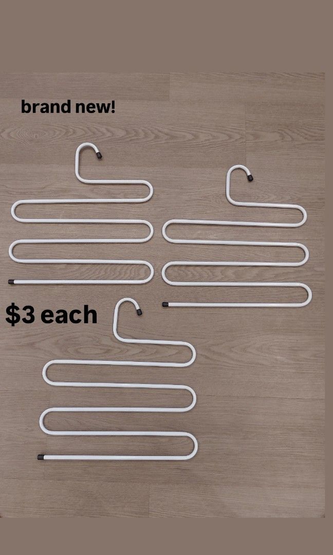 Multifunctional Hanger (Category: Bathroom & Kitchen Fixtures) located in Singapore. Submitted by heartsshar (Listing ID 1410327770, Image 1). Description: Now you can securely store your stacks of clothes without taking up so much space in your closet using the multifunctional hanger. -5 tiers kw : hanger/kitchen/bathroom/laundry/functional.
