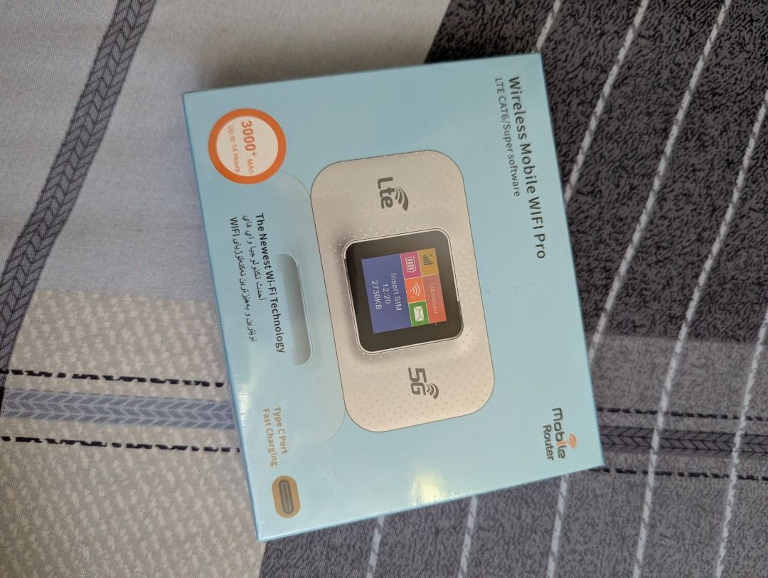 New in box 全新 Wireless LTE Modem Router 4G 可插SIM卡用 wi-fi router，可配合 ...