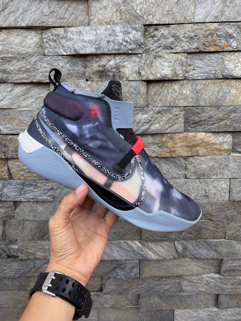 Nike Kobe NXT 360 - Grey/Blue size 9 men (Category: Sneakers) located in Bacolod City. Submitted by novymaesel14868 (Listing ID 1410305923, Image 2). Description: - Nike Kobe NXT 360 - Color: Grey and Blue - Size: US 9 - Features: - Strap closure - Pull tab - Nike React sole - Kobe logo on tongue and sole.