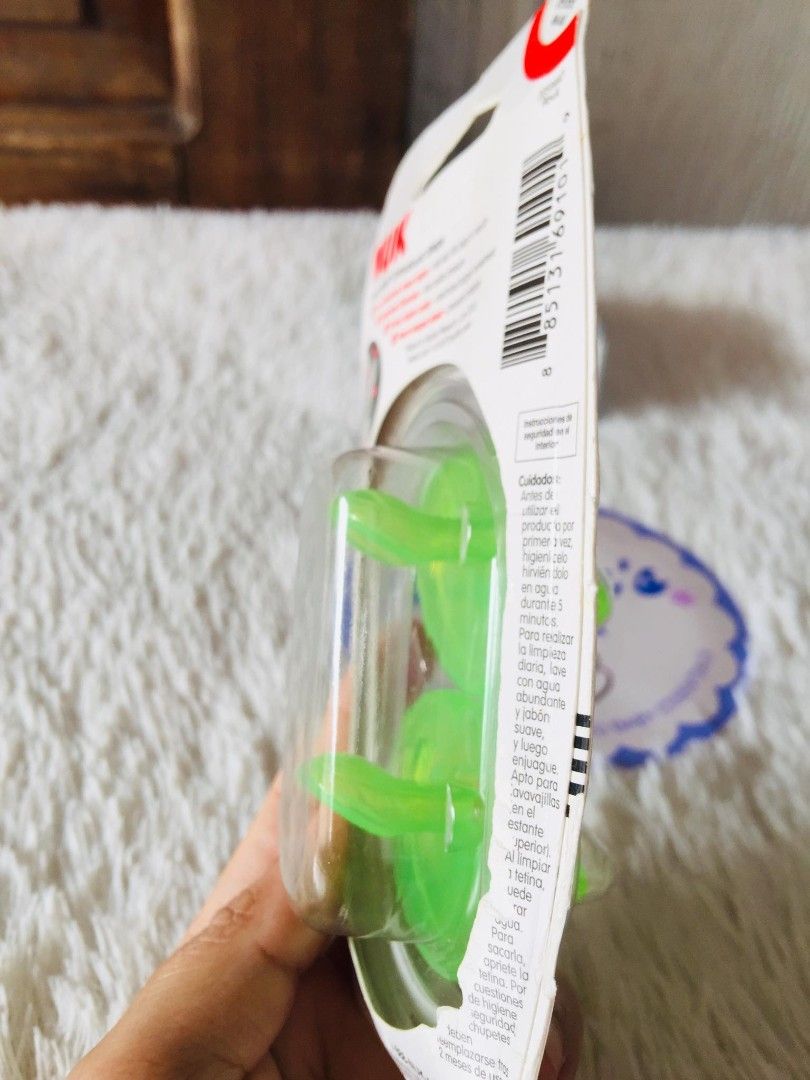 Nuk soothie pacifier 0-3 months (Category: Soothers & Pacifiers) located in Tuguegarao City. Submitted by kikay.store.ph30 (Listing ID 1410274200, Image 3). Description: ❗NEW ARRIVAL❗🇱🇷 Nuk soothie pacifier 0-3 months Condition : brandnew sealed Price: 200 each MOP: GCASH, BDO, MOD: SCO FOR SHIPPING PURPOSE, BUS SHIPPING, JNT, LBC ♥️ 1 day reservation ONLY ♥️ No to rush shipping ♥️ No free shipping ♥️ No return no exchange ♥️ No to long reserva