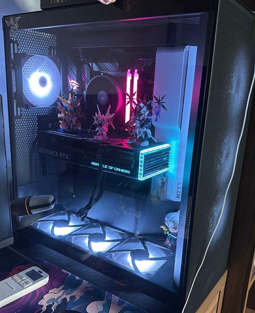 NZXT H7 FLOW CASE ONLY (Category: Desktops) located in Manila. Submitted by kickcrate (Listing ID 1410300403, Image 1). Description: Good condition Rfs upgrade Case only .
