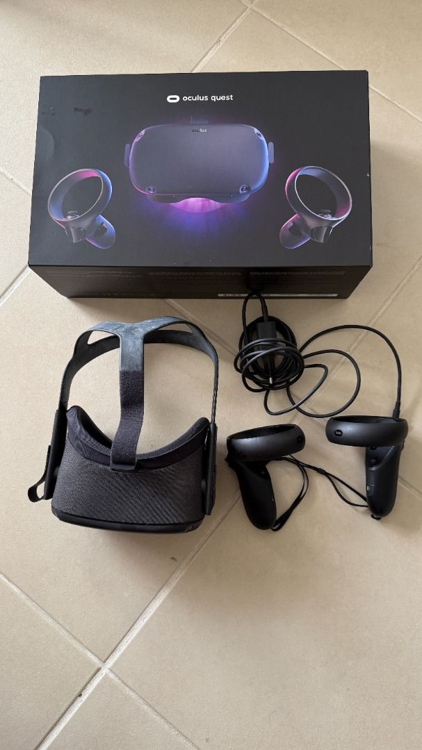 Oculus Quest 1 VR Headset (Category: Others) located in Mandaluyong City. Submitted by jessidom (Listing ID 1410352059, Image 1). Description: ✅ ₱ 9000 ONLY!!! (Original Price CHF 589 = Equivalent in Peso in July 2020: ₱ 31,000. Todays Equivalent ₱ 43,000) ✅ 128 GB ✅ Literally Seldom Used ✅ In Perfect Condition (NO ISSUES) ✅ Bought in Switzerland ✅ Reason for Selling: bought new Meta Quest 3 ✅ Buyer can do a demo usage with my husband if needed I
