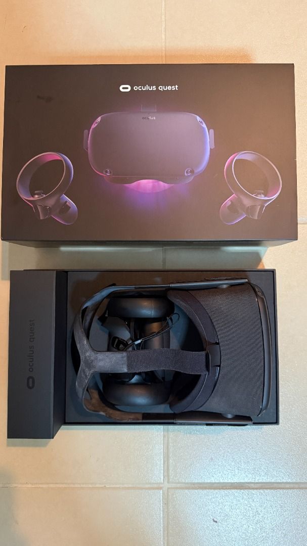Oculus Quest 1 VR Headset (Category: Others) located in Mandaluyong City. Submitted by jessidom (Listing ID 1410352059, Image 2). Description: ✅ ₱ 9000 ONLY!!! (Original Price CHF 589 = Equivalent in Peso in July 2020: ₱ 31,000. Todays Equivalent ₱ 43,000) ✅ 128 GB ✅ Literally Seldom Used ✅ In Perfect Condition (NO ISSUES) ✅ Bought in Switzerland ✅ Reason for Selling: bought new Meta Quest 3 ✅ Buyer can do a demo usage with my husband if needed I