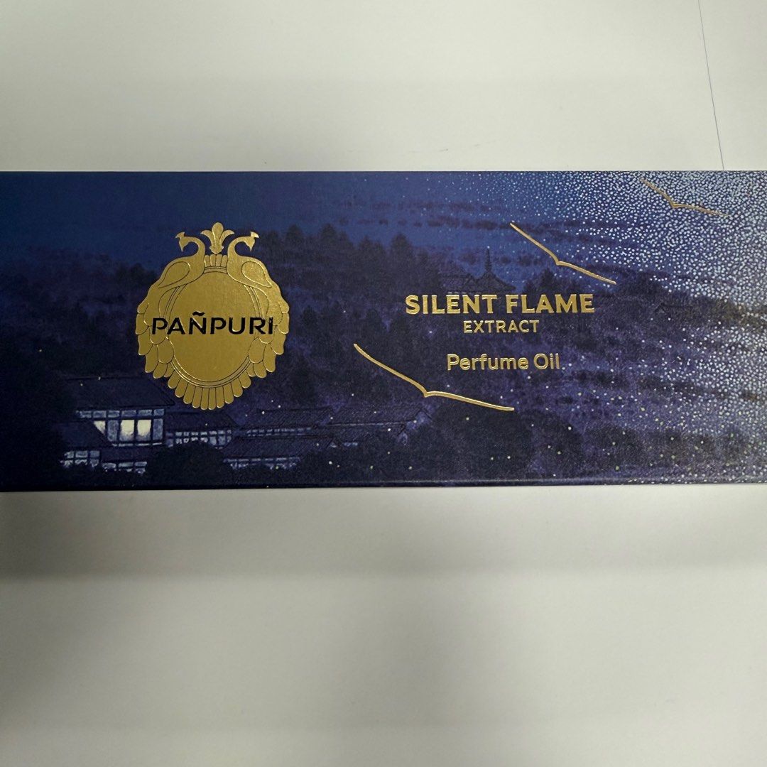 Panpuri silent flame extract perfume oil 曼谷靜夜香水油滾珠走珠