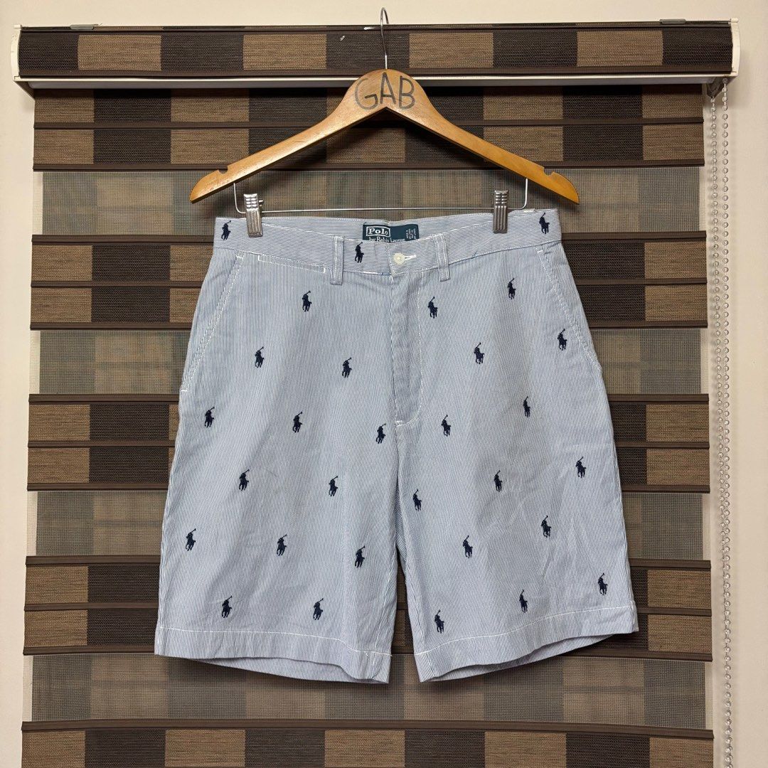 Ralph Lauren Multi Pony Chino Shorts (Category: Shorts) located in Manila. Submitted by dabbyd10 (Listing ID 1410326072, Image 1). Description: 📌 Size: Medium 📌 Dimensions: 32Waist x 19L 📌 Condition: Good as New 📌 Issue: None ₱ 2000.