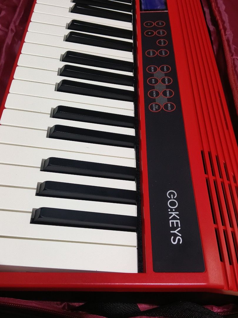 ROLAND GO KEYBOARD 61keys (Category: Musical Instruments) located in Manila. Submitted by df.df1 (Listing ID 1410190652, Image 1). Description: pristine condition 68keys with bag, pedal, PSU package.