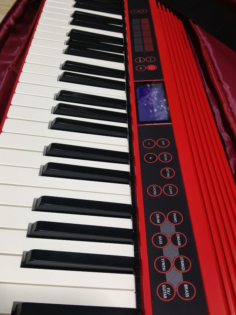ROLAND GO KEYBOARD 61keys (Category: Musical Instruments) located in Manila. Submitted by df.df1 (Listing ID 1410190652, Image 3). Description: pristine condition 68keys with bag, pedal, PSU package.