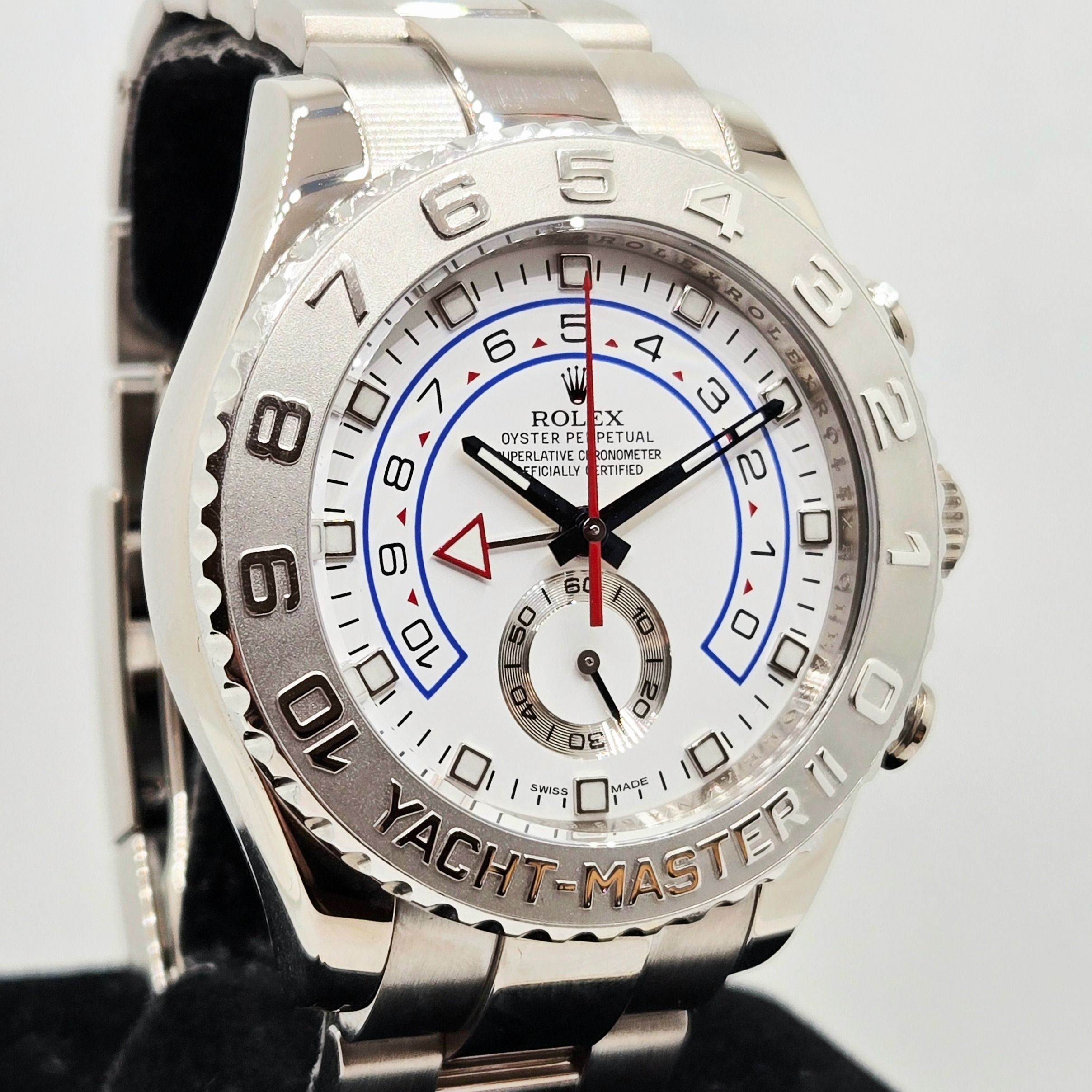 Rolex Yacht-Master 2 (116689) (Category: Watches) located in Singapore. Submitted by thewatchroom (Listing ID 1410271930, Image 2). Description: Join us on tele-gram for more exclusive deals t.me/thewatchroombencoolensg Rolex 116689 V Series Dated 2015 Come with Box , Cert and 1 Year inhouse Warranty Pm or text me @88693811 if interested.
