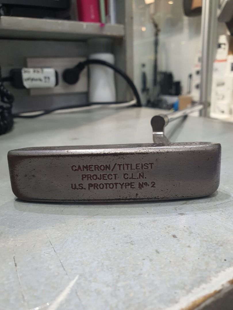 scotty cameron golf titleist 1997 limited edition (Category: Golf) located in Paranaque City. Submitted by urbangiz_amb (Listing ID 1410256607, Image 3). Description: Putter Model: Project C.L.N. U.S. Prototype No. 2 1997 Limited Cameron Long Neck U.S. Prototype No. 2 in a black star finish with a topline and a custom shop stamp. 1 of 6 models of the Scottydale series..