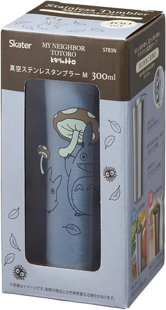 Skater Studio Ghibli Totoro Stainless Cup 300ml (Category: Water Bottles & Tumblers) located in Bacoor. Submitted by japanice_aniks (Listing ID 1410234875, Image 3). Description: **FIXED PRICE* - Skater Studio Ghibli Totoro Stainless Cup - Features a delightful Totoro and forest friends design. - Made of durable stainless steel. - Holds 300ml of your favorite beverage. - Keeps drinks at the desired temperature. - Perfect for everyday use or as a 