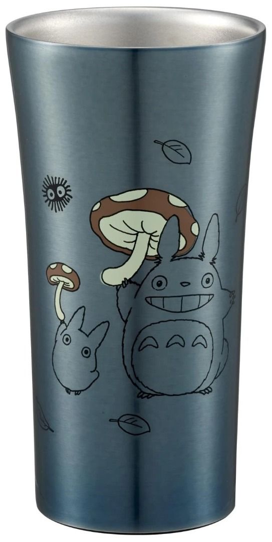 Skater Studio Ghibli Totoro Stainless Cup 300ml (Category: Water Bottles & Tumblers) located in Bacoor. Submitted by japanice_aniks (Listing ID 1410234875, Image 1). Description: **FIXED PRICE* - Skater Studio Ghibli Totoro Stainless Cup - Features a delightful Totoro and forest friends design. - Made of durable stainless steel. - Holds 300ml of your favorite beverage. - Keeps drinks at the desired temperature. - Perfect for everyday use or as a 