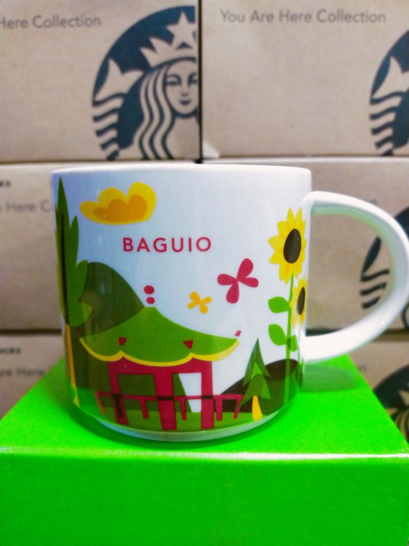 Starbucks You Are Here Collection Mugs (Category: Coffee & Tea Tableware) located in Dipolog. Submitted by queenibee01 (Listing ID 1410316395, Image 2). Description: Starbucks You Are Here Collection Brand New with SKU and box .