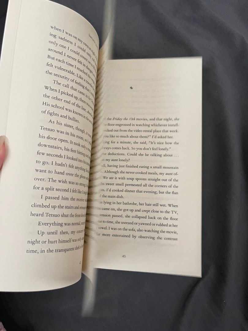 The Premonition by Banana Yoshimoto (Category: Storybooks) located in Pulilan. Submitted by margaretsedit (Listing ID 1410244957, Image 3). Description: ALL AUTHENTIC 📚 BOOKS FOR SALE BUNDLE PRICE P4500 (SF C/O BUYER) FREE SF IF YOU BUY 3 BOOKS 200• A Room of One’s Own & Three Guineas — Virginia Woolf 700• Kitchen — Banana Yoshimoto 450• Heaven — Mieko Kawakami 600• All the Lovers in the Night — Mieko Kawakami (GOOD AS NEW) 600• Days at the Mori