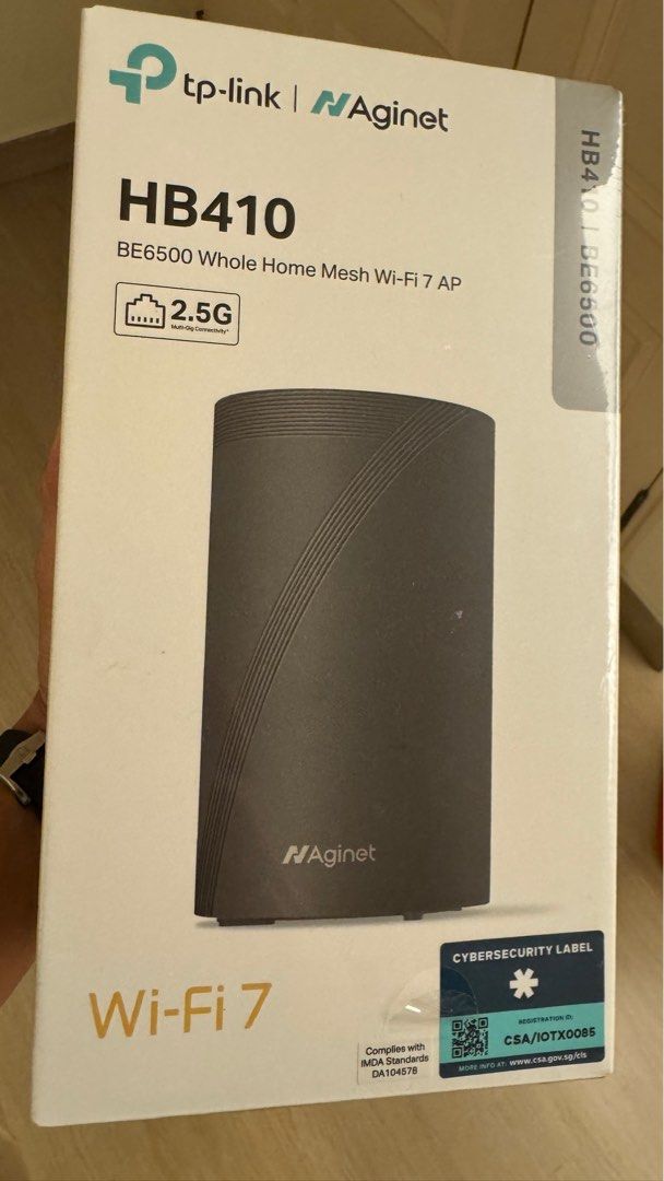 TP-Link Aginet HB410 BE6500 Whole Home Mesh Wi-Fi 7 AP, Computers ...