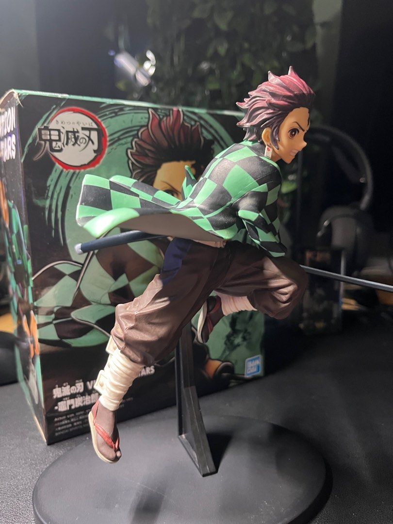 Vibration Stars Demon Slayer Tanjiro (Category: Figurines & Statues) located in Marikina City. Submitted by sanj1 (Listing ID 1410334319, Image 2). Description: - Preloved but in good condition - BIB (Back in box) - Banpresto Vibration Stars series. Location: Marikina City Shipping fee will be shouldered by the buyer..