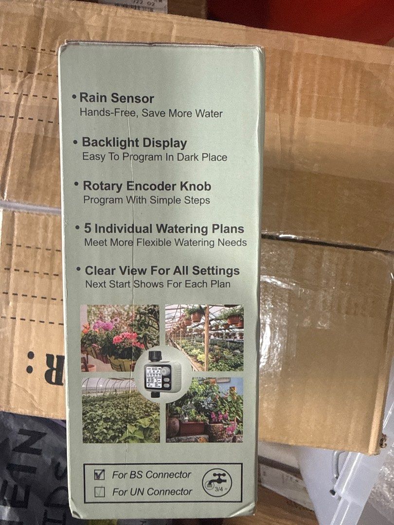 Water timer rain sensor (Category: Outdoor Furniture) located in Singapore. Submitted by clicktopurchase (Listing ID 1410277321, Image 3). Description: refer to picture.