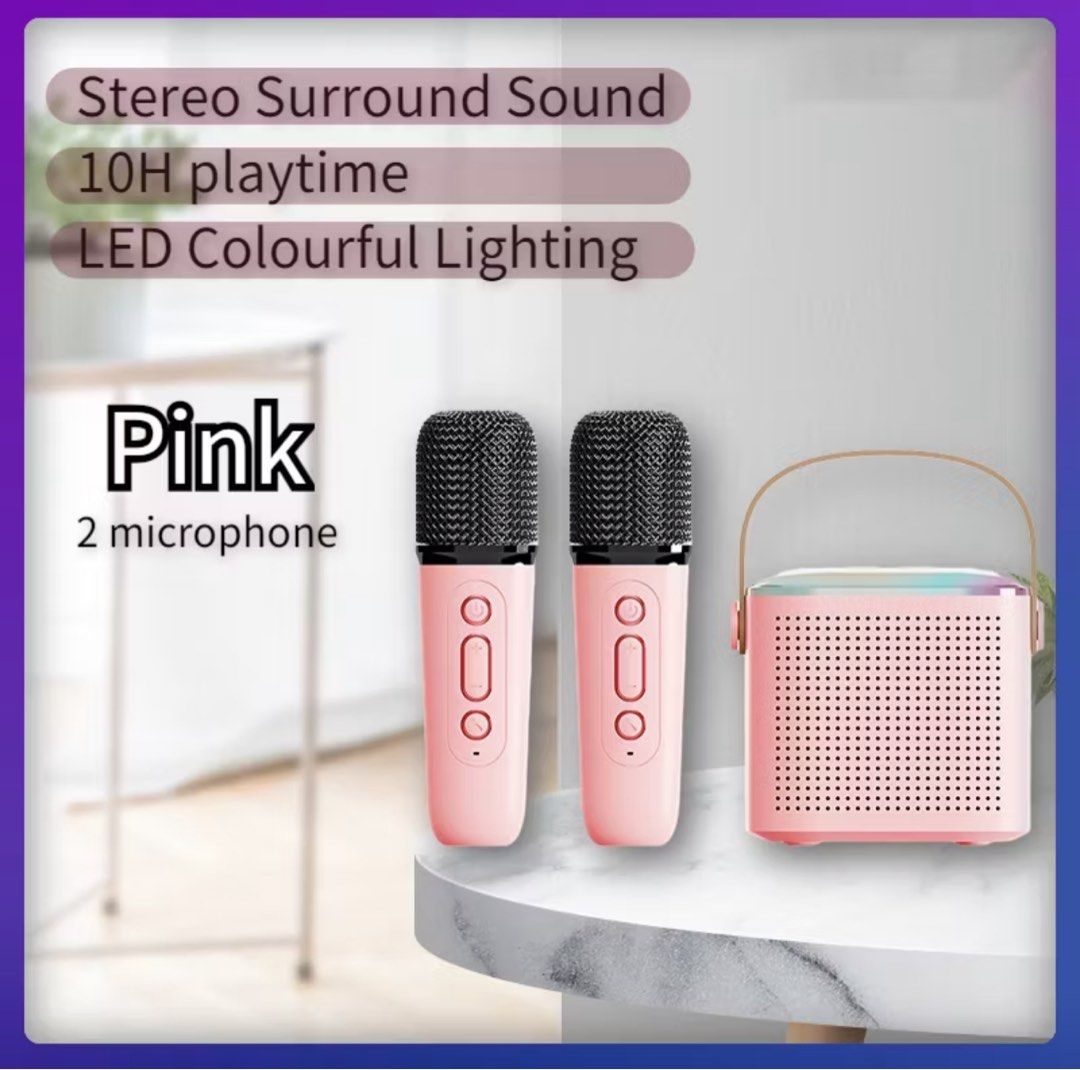 Wireless Karaoke Speaker & Microphones