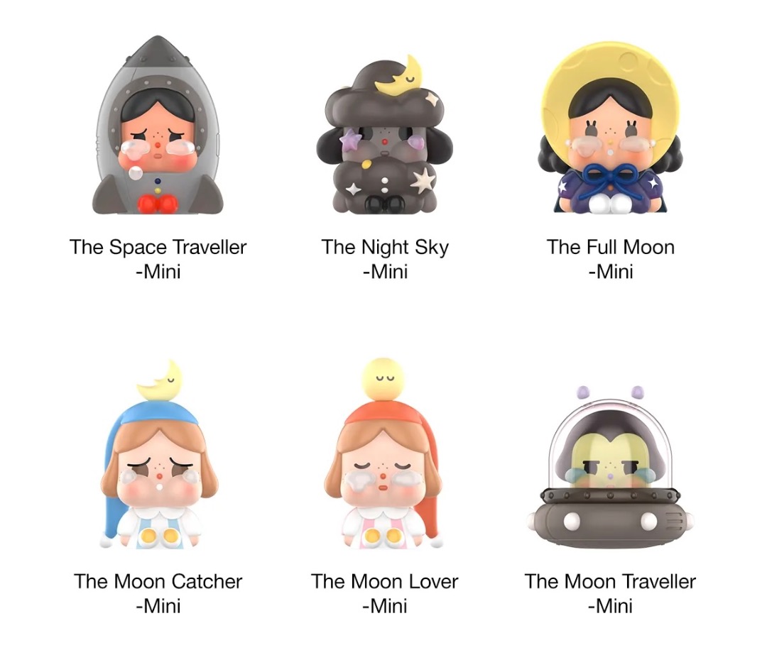 (Full Moon, Half Moon Mini) WTS CRYBABY CRYING TO THE MOON-SITTING ...