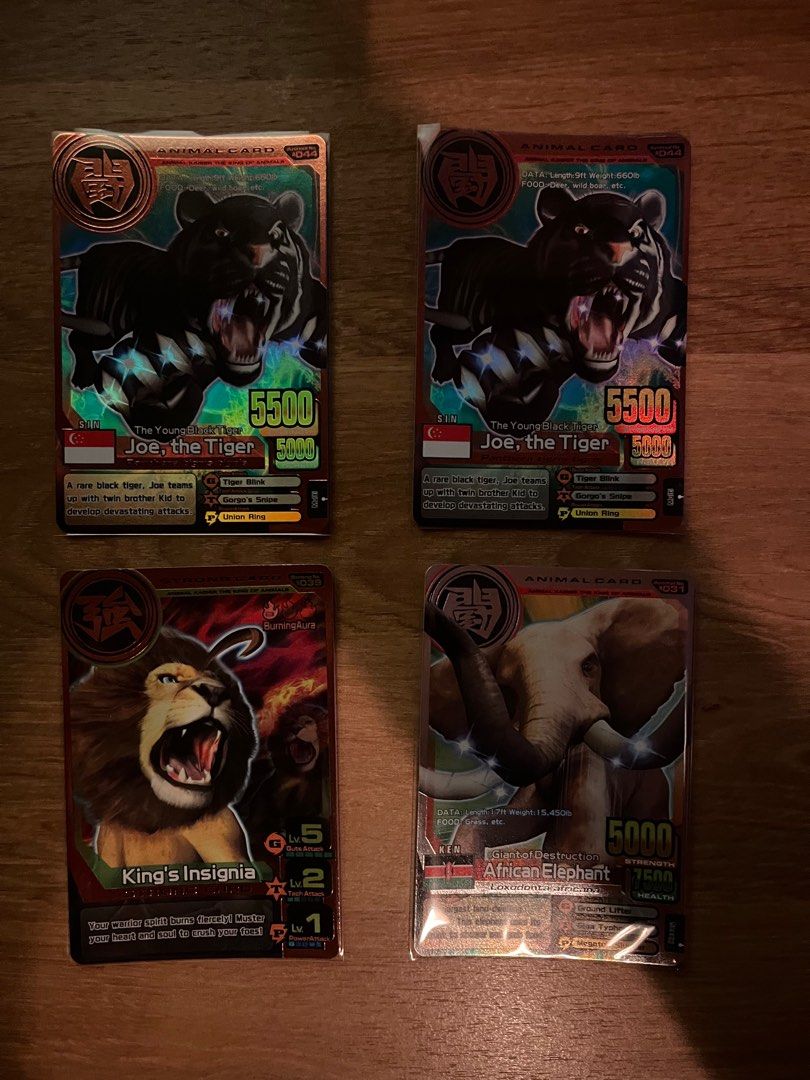 WTT Animal Kaiser Bronze Silver (Category: Raw Cards) located in Singapore. Submitted by Project.Springtail (Listing ID 1396413125, Image 1). Description: Looking to trade for especially missing cards from v3 or Hammerhead Shark I have cards marked in red in the list! Can lmk if interested in any trades for them Bronze for bronze Silver for silver.. open to selling too!Lmk Mailing/Meet up at Bedok.
