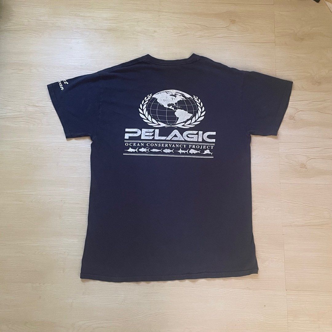Y2k Pelagic Surfwear Tee Shirt (Category: Tshirts & Polo Shirts ) located in Digos. Submitted by schlawg_y2k (Listing ID 1410272624, Image 1). Description: 21x28 dm for more details tags: vintage, y2k, early 2000's, alternative, grunge, hip hop, emo, archive, low rise, affliction, 90's, streetwear, FUBU, Sean John, Rocawear, Phat Farm, Ecko Unltd, Akademiks, Mecca USA, Enyce, Coogi, Avirex, Pelle Pelle, Southpole, Karl Kani, G-Unit Clothing, Lot2