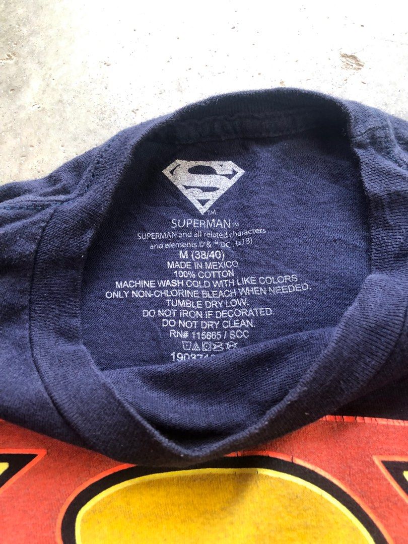 Y2K SUPERMAN LOGO TEE Y2K EMO GRUNGE CYBER (Category: Tshirts & Polo Shirts ) located in Tacurong. Submitted by akth1en (Listing ID 1410207799, Image 3). Description: ALL ITEMS ARE NEED WASH M ON TAG Width:21 Length:27 Issue:Small Pinhole Condition:10/10 Color Rate:10/10 .