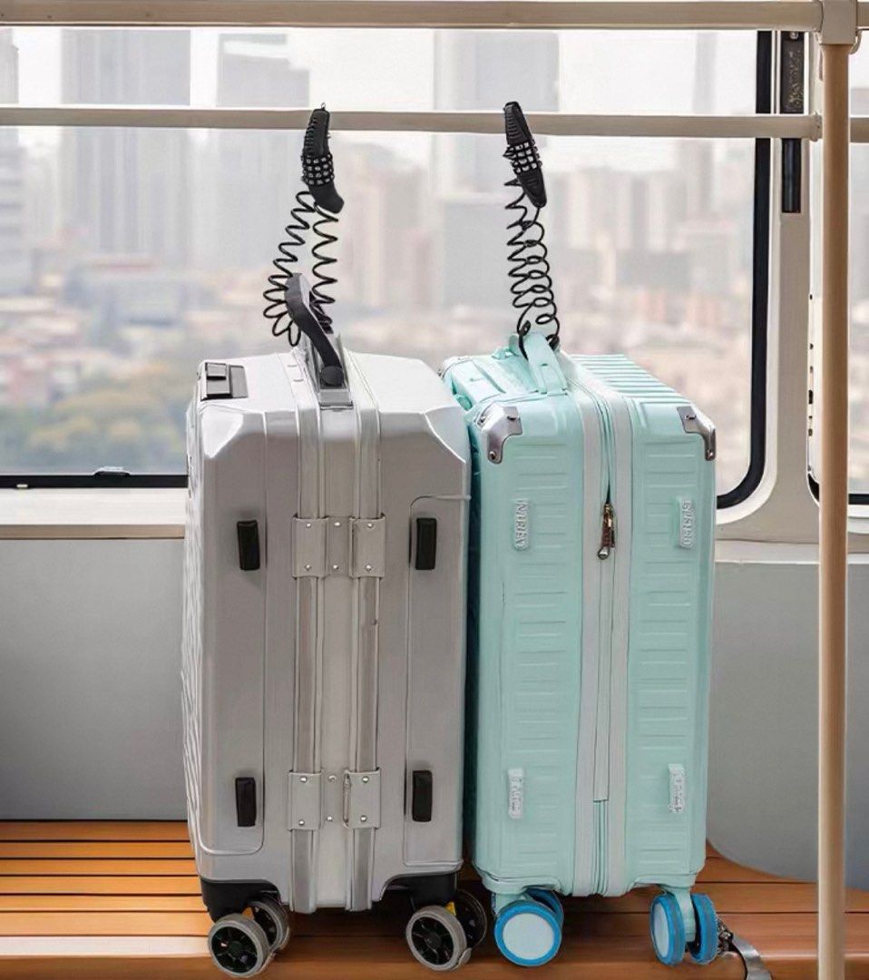 100%全新) 行李箱防盜繩歐洲旅行火車高鐵防盜鎖神行李箱防盜鏈旅遊防丟失器luggage lock, 興趣及遊戲, 旅行, 旅遊-  旅行必需品及用品- Carousell