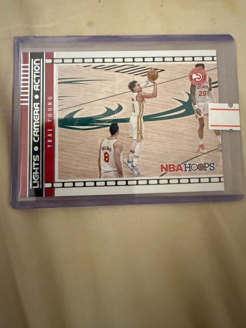 2021 Panini Hoops Lights Camera Action Trae Young #2 (Category: Raw Singles) located in Manila. Submitted by jpcollectiblesph (Listing ID 1410523883, Image 1). Description: .