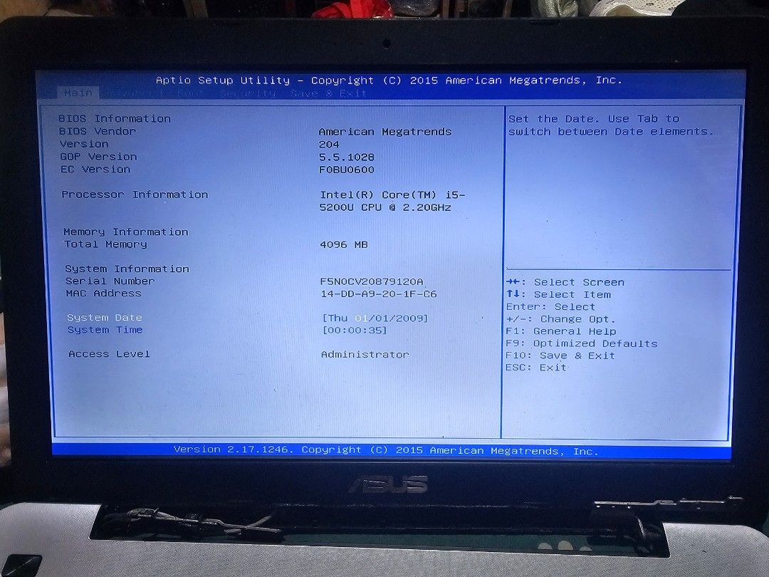 Asus X555L i5 5th gen with gpu (Category: Laptops & Notebooks) located in Bacoor. Submitted by ginaxis15 (Listing ID 1410497756, Image 2). Description: DEFECTIVE MAGBASA Asus X555L Last price: 1500 issue: sira kaha, plug and play Good board kita naman buhay Good keyboard Good lcd unit only for pickup molino bacoor cavite 09911820458.