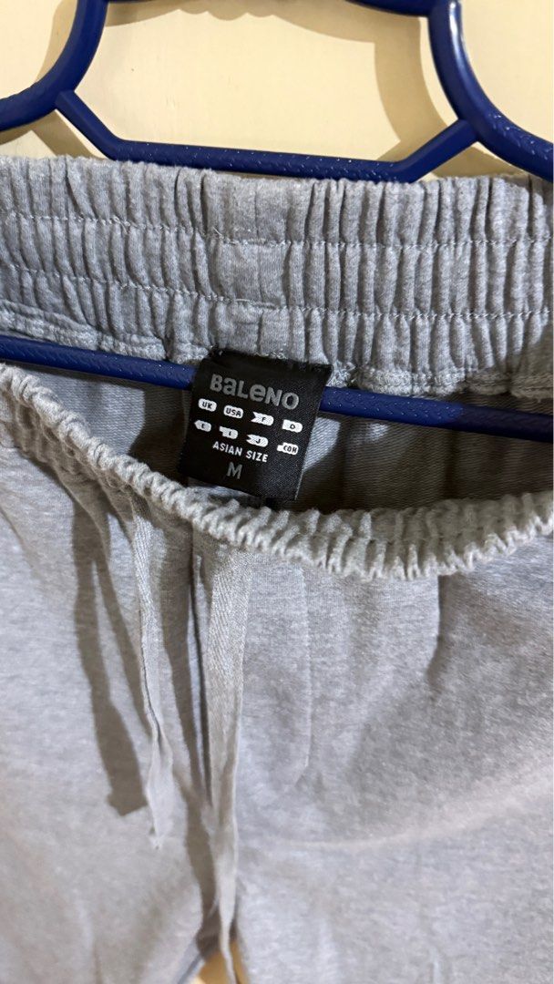 Baleno Sweatpants / Joggers - Gray (Category: Joggers) located in Bacoor. Submitted by patrickluwis (Listing ID 1410435521, Image 2). Description: Comfy cotton. With 1 back pocket Good as new. No color fading. In very good condition. Can fit 28-31 waistline. No issues. Shipping fee c/o buyer for delivery via J&T nationwide.
