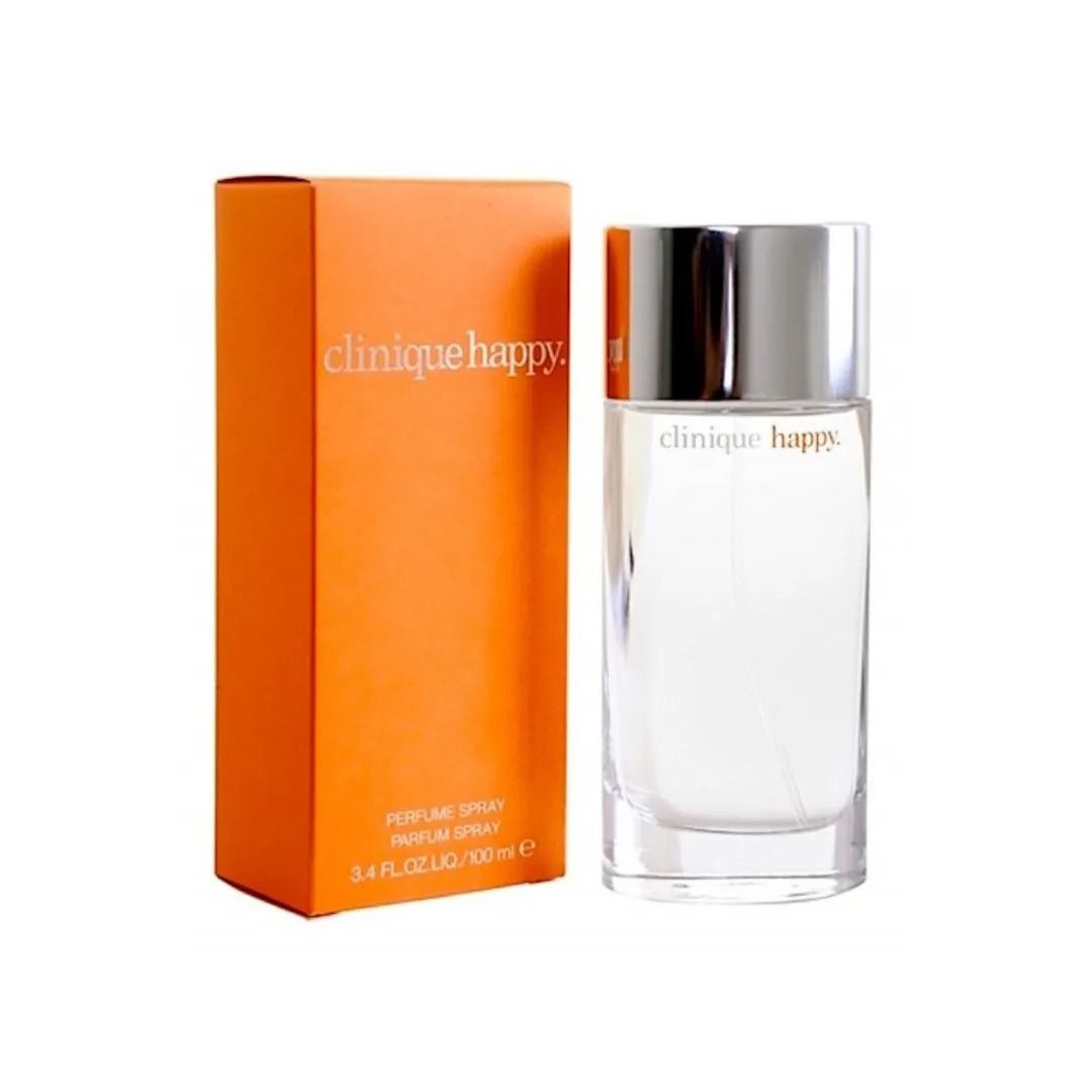 Clinique Happy for Her 100ml EDP (Category: Fragrance & Deodorants) located in Binan City. Submitted by rl.ldl (Listing ID 1410371633, Image 2). Description: Authentic Pefumes (Brand new and Sealed) Clinique’s bestselling women’s perfume. Every citrus-bright, floral-fresh note holds the promise of a happy day. Fragrance Family: Floral Fruity TOP NOTES: Ruby red grapefruit, mandarin, bergamot MIDDLE NOTES: Hawaiian wedding flower, morning dew orch