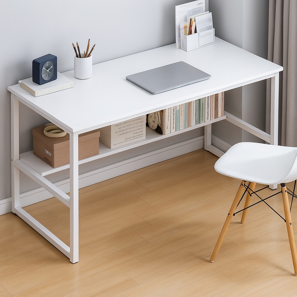 Compact Study Table | Practical Office Desk | Functional Computer Table ...
