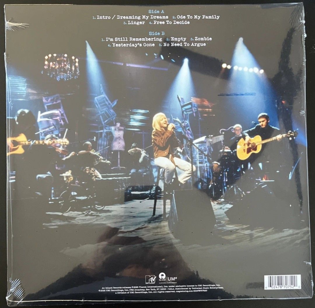 Cranberries, The - MTV Unplugged vinyl (Category: Vinyls) located in Manila. Submitted by jhenaloymerchandise (Listing ID 1410393233, Image 2). Description: Cranberries, The - MTV Unplugged Brand New sealed made in USA.