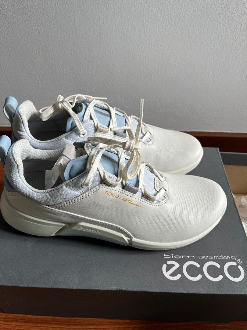 ECCO GOLF SHOES (BRAND NEW) (Category: Sneakers) located in Paranaque City. Submitted by classyluxeph (Listing ID 1410482130, Image 1). Description: ECCO W GOLF BIOM H4 Brand new and authentic Bought in Singapore for $349 Size: US 8-8.5.