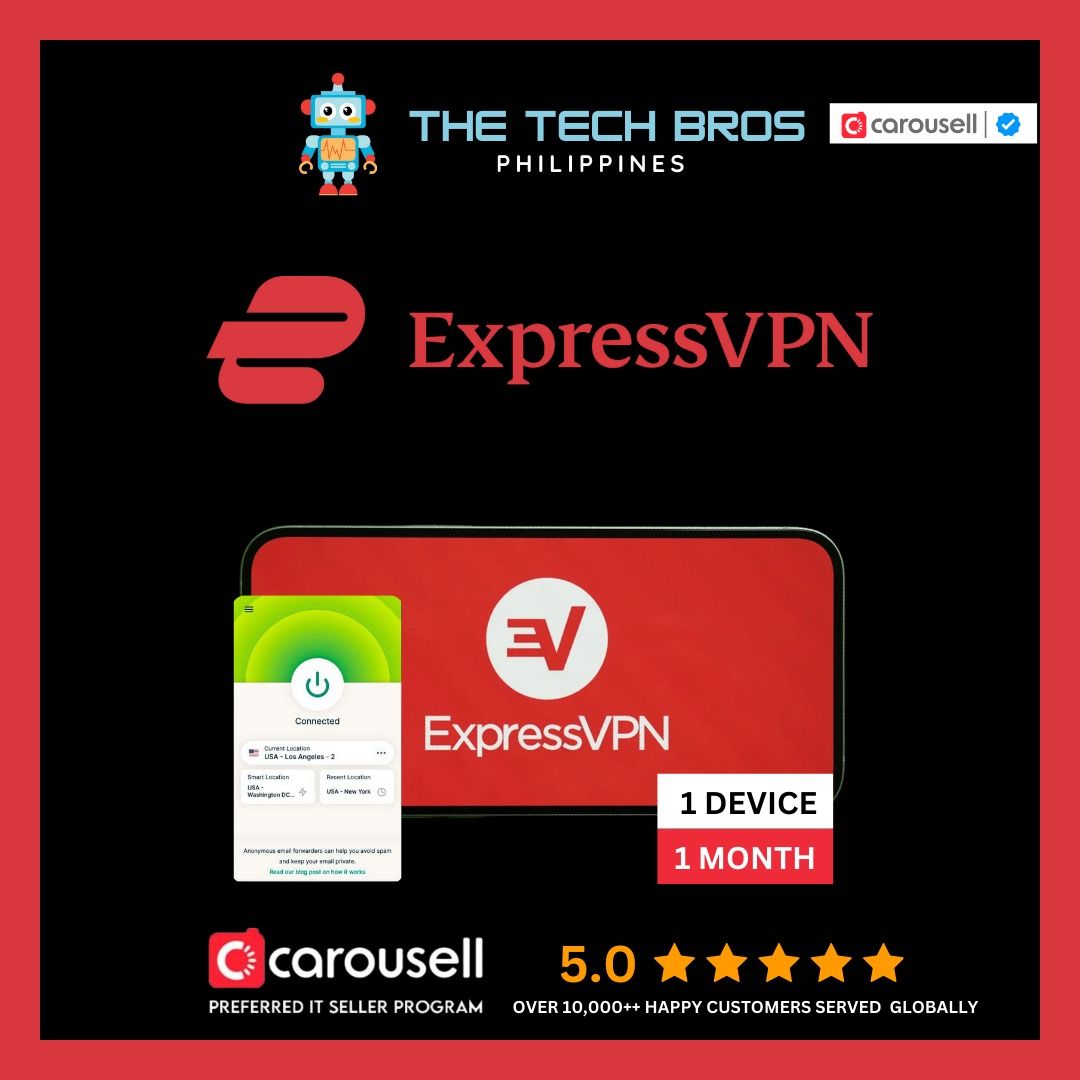 ⭐ExpressVPN - Code Redemption Gift Cards⭐️[Thetechbroph] (Category: Game Gift Cards & Accounts) located in Manila. Submitted by thegamebroph (Listing ID 1410452194, Image 3). Description: 🔥 PRODUCT DESCRIPTION🔥 ✅ 100% Authentic Purchased from ExpressVPN itself! ✅ 100% No banned as it is Authentic and Original ✅ Activate on Own Account! ✅ Global Activation ✅ Not required to change any info, one-time payment and no hidden fees! ✅ Warranty and Aft