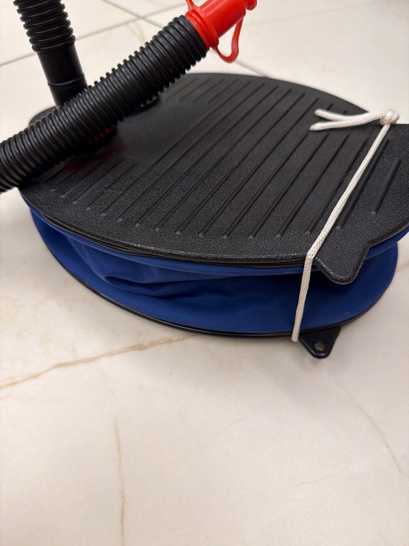 Float (Category: Kids Toys) located in Singapore. Submitted by brightdolphin_46 (Listing ID 1410507895, Image 6). Description: 1. Pool boat 126x81cm / 50x32” $15 2. Whale seat float (for ages up to 4 years old, max. 18kg) $8 3. Vest float (3-6 years old) $8 4. Float pump $10 Take all for $30. RFS: My kids have outgrown them. Self collect from my blk..