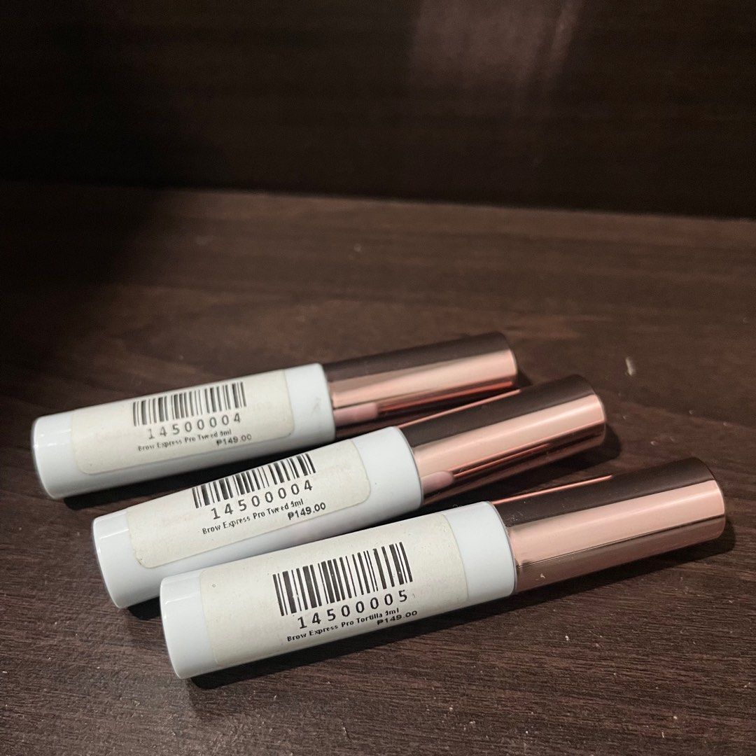 GRWM Cosmetics Brow Express Pro Eyebrow Mascara (Category: Makeup) located in Quezon City. Submitted by shopnina (Listing ID 1410488544, Image 2). Description: Achieve defined, fuller brows with our Brow Express Pro. This all-in-one formula tints, tames, and adds volume for natural-looking, all-day brows. Long- wearing Easy-to-use Smudge-resistant buildable color pay-off SRP: ₱349 •₱149 only! •plus pasabuy fee: ₱20 •brand new •sealed •for other s