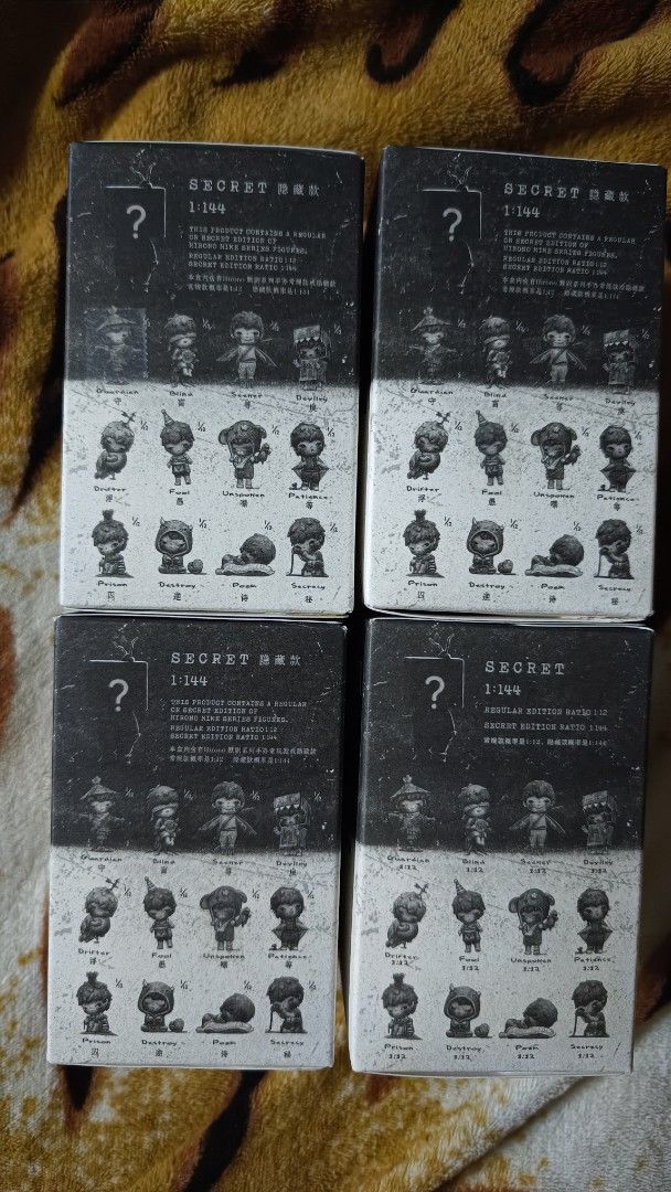POP MART Hirono Mime (Category: Designer & Blind Box Toys) located in Caloocan City. Submitted by rogeshop (Listing ID 1410530773, Image 2). Description: Sealed foil, only opened to see inside Guardian - 500 (2 Available) Unspoken - 500 Fool - 500 Location: North Caloocan MOP: Gcash Available for same day delivery or LBC COP.