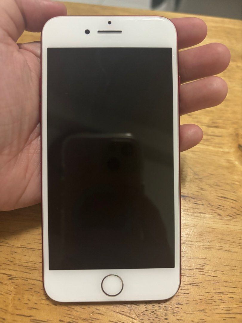 Iphone 7 128GB Red (Category: iPhone 7 Series) located in Quezon City. Submitted by jean1627 (Listing ID 1410507277, Image 1). Description: Iphone 7 128gb Product Red No icloud issue Working touch ID All buttons working Battery health: 67% (may need replacement) Globe-locked .
