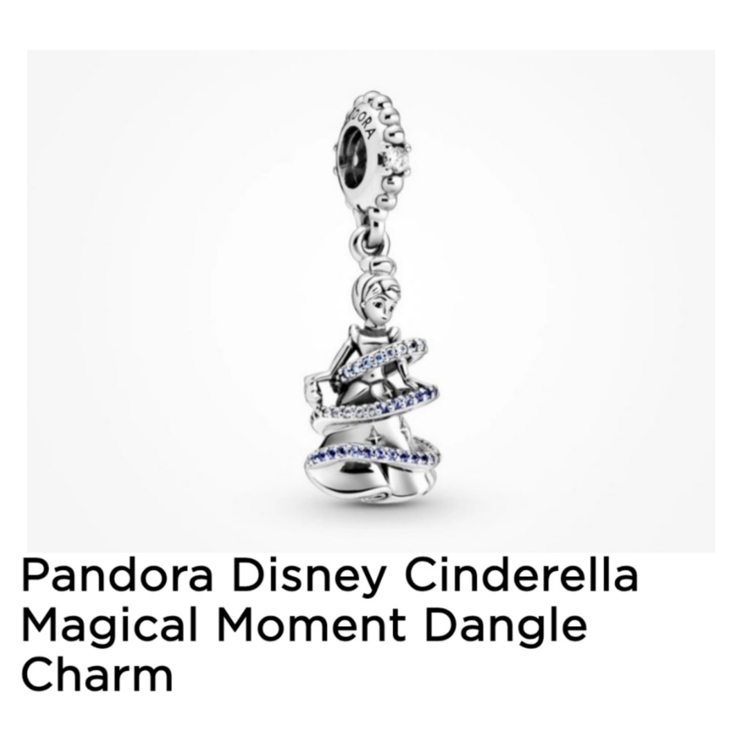 Pandora Disney Cinderella Magical Moment Dangle Charm 799201C01, Women ...