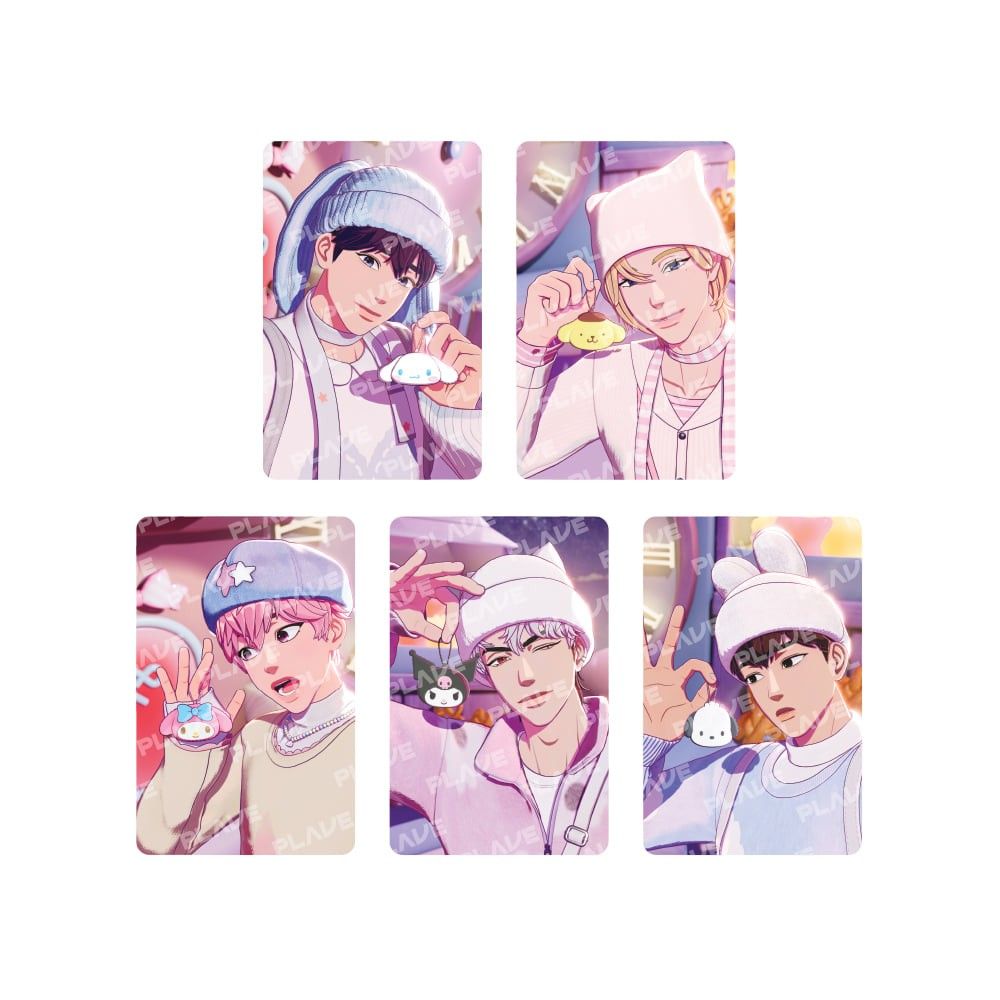 Plave plbbuu MD 卡包photocard pack 一套yejun noah eunho bamby