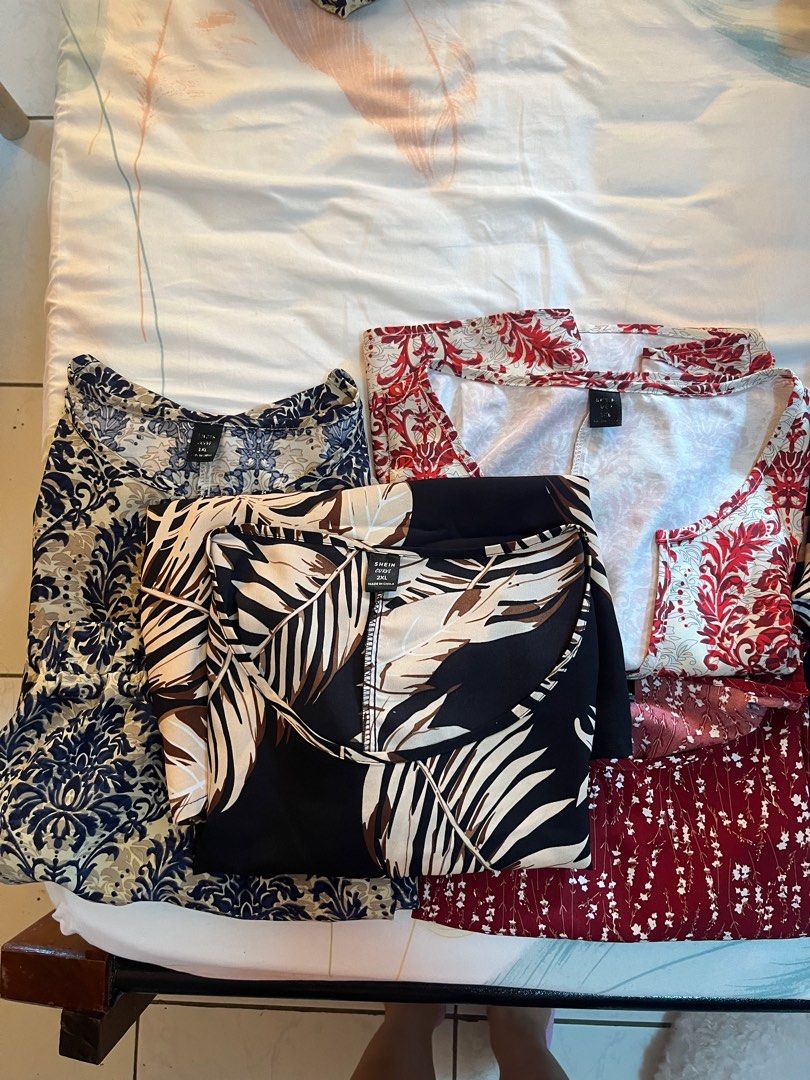 Plus size shein dresses, tops, and shorts (Category: Dresses) located in Cainta. Submitted by melosylv (Listing ID 1410524170, Image 1). Description: Size xl-1xl Used once only Sold as set .