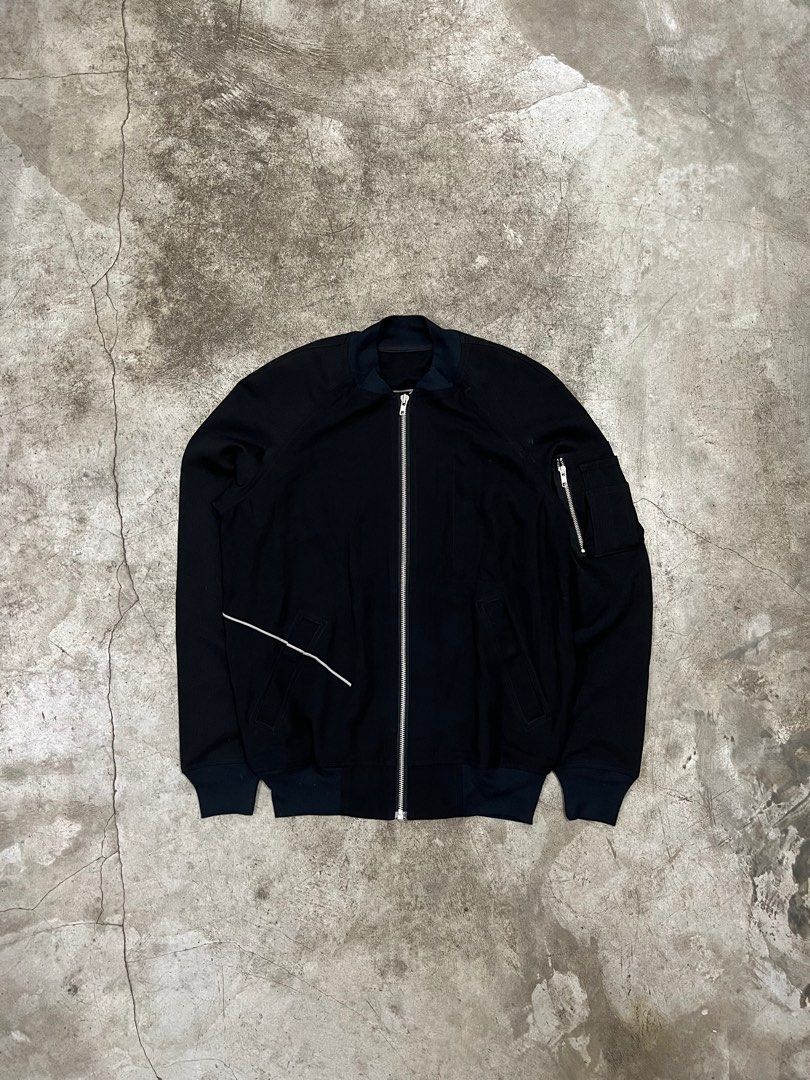 Rick Owens SS16 Cyclops Disco Bomber Jacket (Category: Everything Else Others) located in Naga. Submitted by nowhere_archive_shop (Listing ID 1410509040, Image 1). Description: Rick Owens SS16 Cyclops Disco Bomber Jacket Size L On Tag 22/28 Issue: Remove Neck Tag and inner Lining Good Condition sign Of Usage DM.