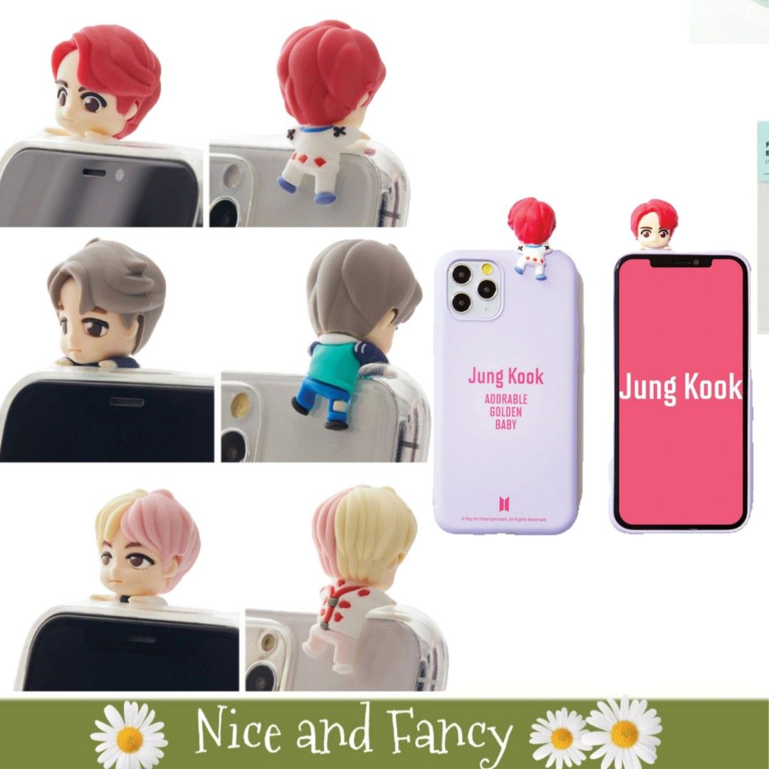 TinyTan Idol Mobile Figure (Category: Designer & Blind Box Toys) located in Quezon City. Submitted by niceandfancy (Listing ID 1410548237, Image 1). Description: size: 2.5 x 2.5 x 4 cm.