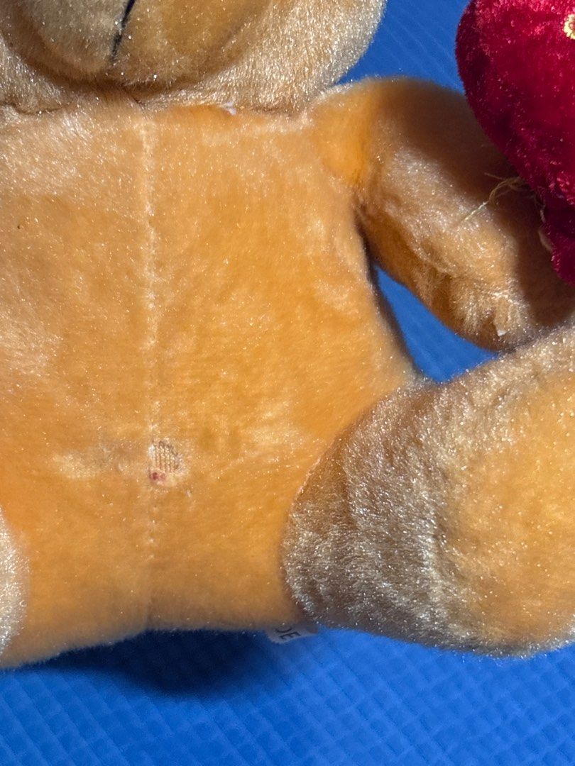 Vintage Teddy Bear with Heart (Category: Plushies & Soft Toys) located in Quezon City. Submitted by _rronnie (Listing ID 1410533452, Image 3). Description: - “I Love You” Heart pillow.